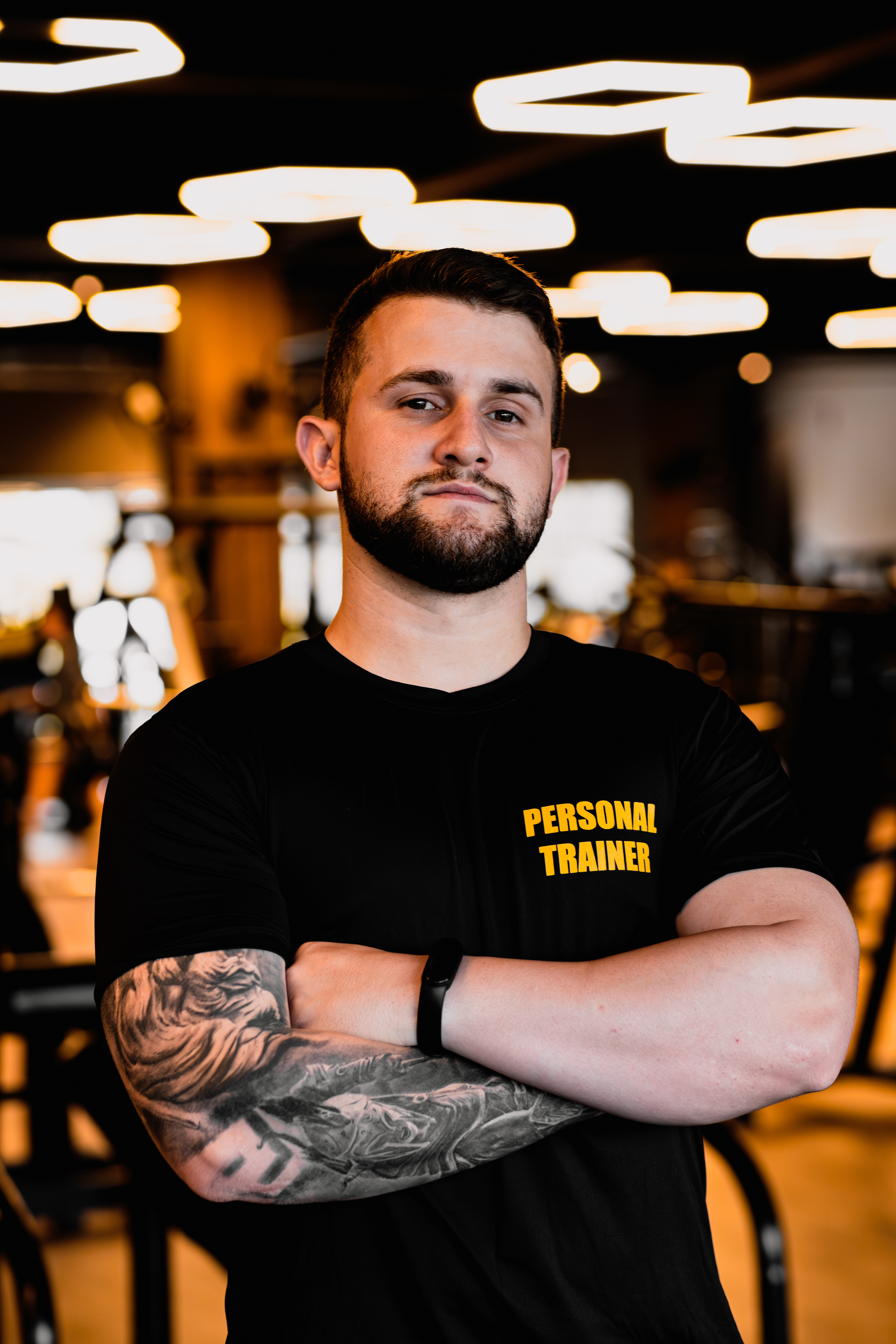 Gabriel Ruchert treinando